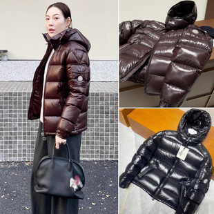 京仓现货 到180斤 成人少女款 冬季新款 加厚鹅绒羽绒服外套