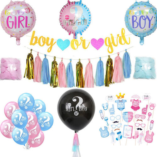 babyshowerparty派对布置气球