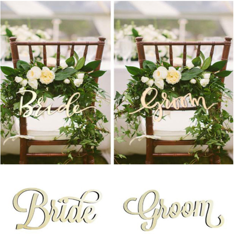 道具bridegroom字母标志挂牌