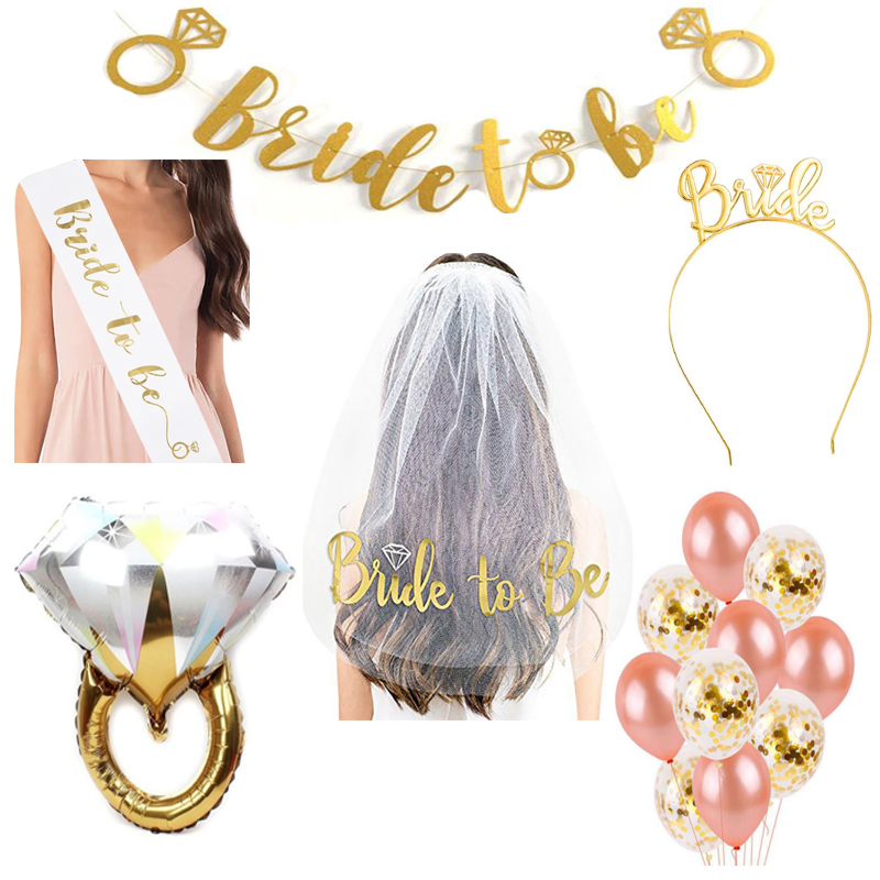 准新娘聚会单身派对拉花