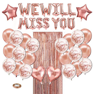 missyou同事离职farewell欢送会