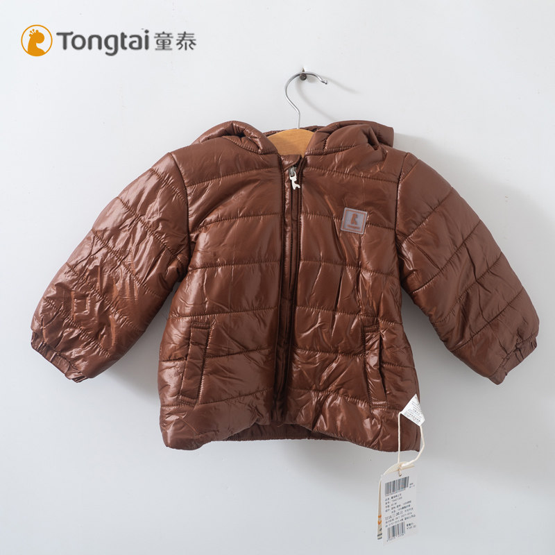 童泰秋季婴幼儿女宝宝衣服外出薄款棉服外出上衣外套