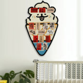 创意毛毡可爱冰淇淋造型照片墙贴客厅卧室布置墙面装 饰氛围感免打