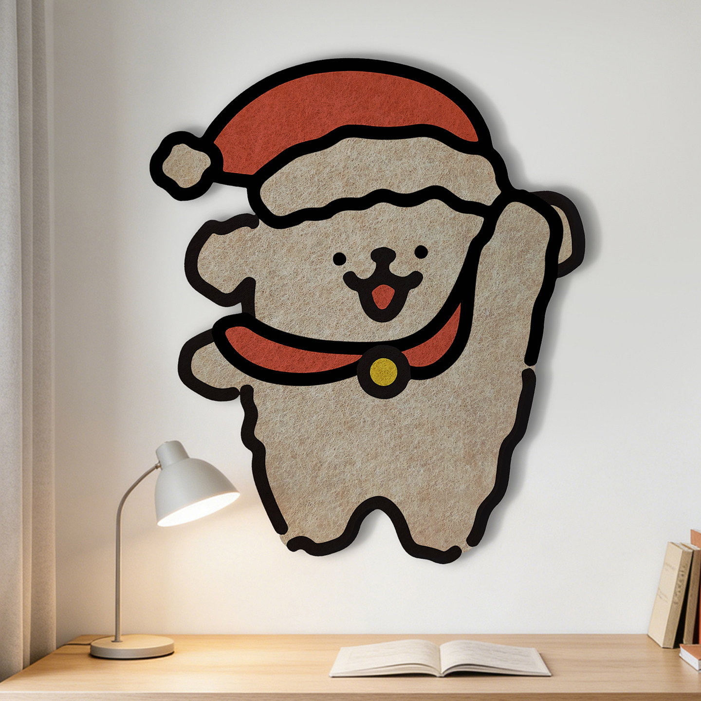 可爱圣诞熊照片留言板布置墙面装饰客厅卧室儿童房免打孔立体墙饰,家居饰品,软装墙贴,淘宝优惠券,粉丝福利购,淘宝优惠卷