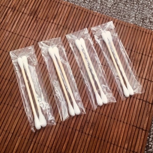 棉花棒小袋宾馆洗浴按摩采耳化妆棉棒小包装 2支简装 棉签独立包装