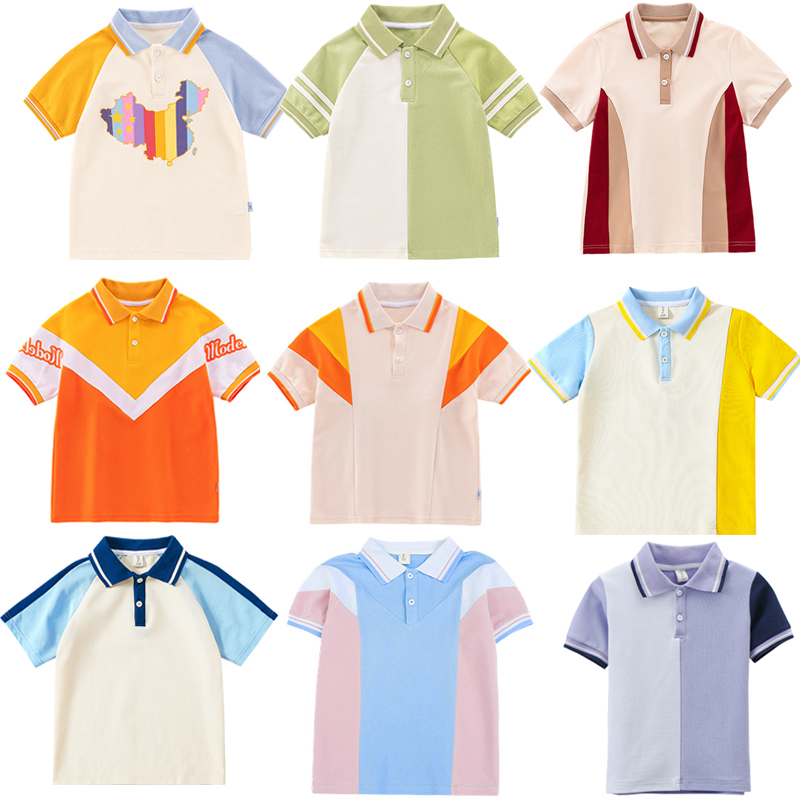 小学生校服夏季Polo衫t恤半袖英伦短袖七分裤班服幼儿园园服夏装