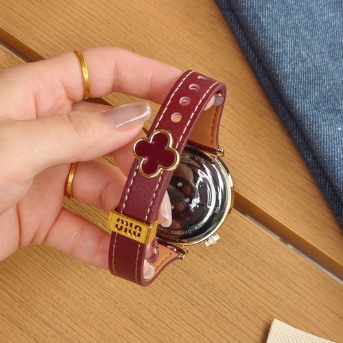 适用华为GT6表带手表watch5女gt3高级新2pro真皮秋冬fit4质感小众