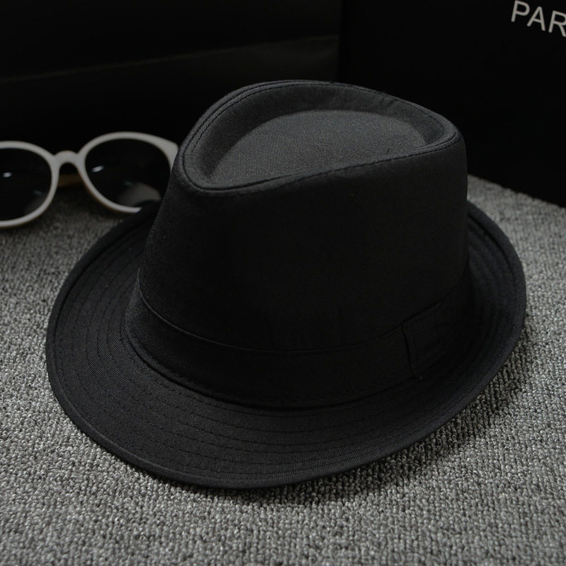 2026夏季英伦风爵士帽男女情侣遮阳帽巴拿马草帽防晒透气