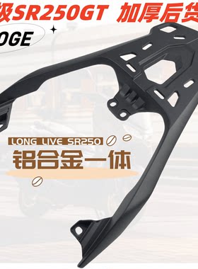 无极SR250GT加厚铝合金一体尾架