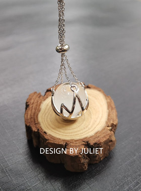 小众项链纯银吊坠礼物送女友