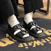 马丁鞋 头层牛皮凉鞋 原盒 Xabier平底罗马男鞋