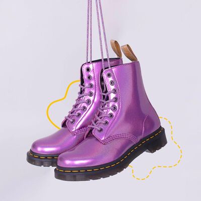 【37-42】美！1460 8孔vegan软皮 马丁靴高帮鞋 舒服机车女靴越南
