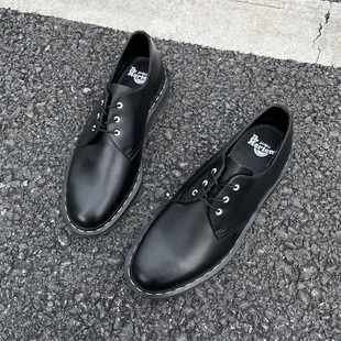 【36 37 42】精品！1461硬皮白线3孔低帮马丁男女鞋英伦皮鞋越南