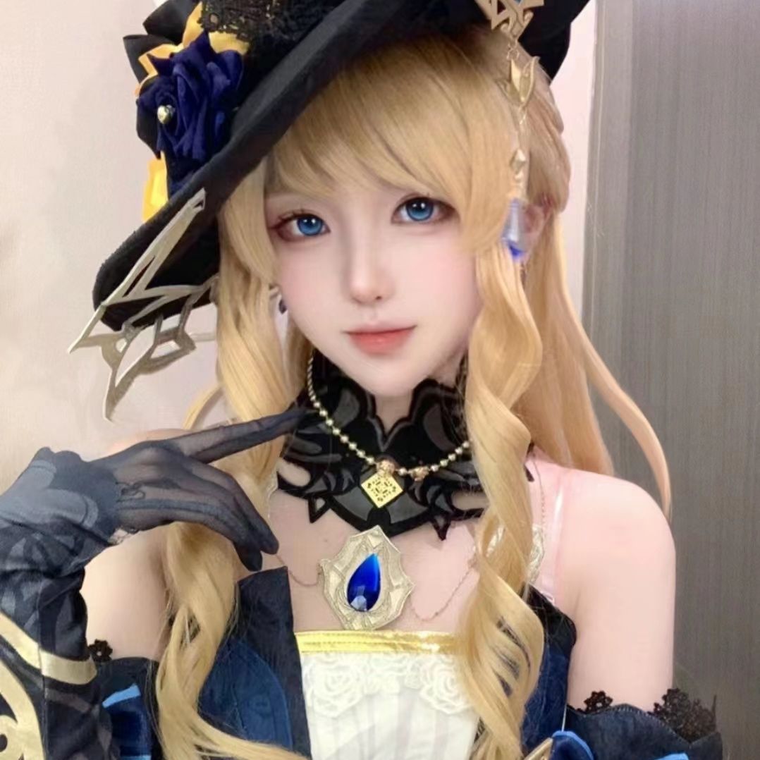 原神cos枫丹大小姐娜维娅cosplay服装全套游戏二次元动漫c服假发