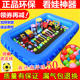 儿童玩具充气沙滩池套装 室内玩具沙子宝宝决明子沙池组合家用围栏