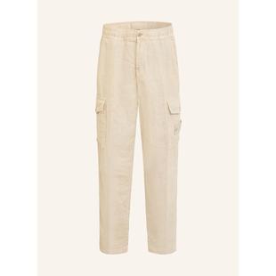 STONE 透气舒适棉麻直筒户外日常休闲裤 ISLAND男士 裤 工装 代购