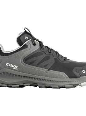 代购Oboz Katabatic Low女款低帮防水徒步鞋轻量透气耐磨舒适登