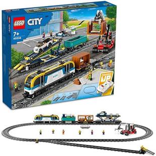 海外代购 城市系列 新款 乐高LEGO专柜正品 货物火车积木玩具