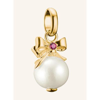 代购thomas sabo女士吊坠精致优雅时尚独特设计925银金色蝴蝶结