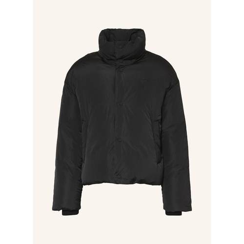 代购AMI PARIS男士夹克保暖防风黑色短款冬季户外羽绒服爆款简约