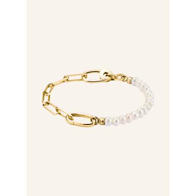 代购thomas sabo女士手链优雅精致时尚简约925银金色珍珠