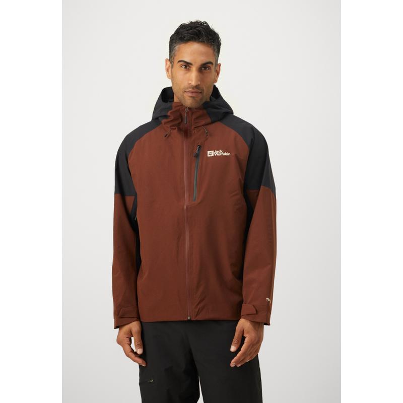 代购Jack wolfskin狼爪男士冲锋衣防水防风透气户外夹克连帽