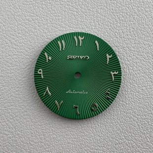 全新手表配件28.5mm表盘罗马放射纹面改装 日本NH35NH36自动机芯