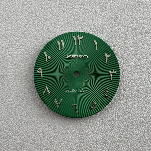 全新手表配件28.5mm表盘罗马放射纹面改装日本NH35NH36自动机芯