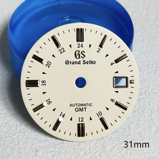 新品 GMT表盘改装31MM字面 适合日本NH34/35机械机芯