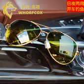 墨镜2025新款 潮男士 大脸偏光日夜两用变色开车专用蛤蟆太阳眼镜男