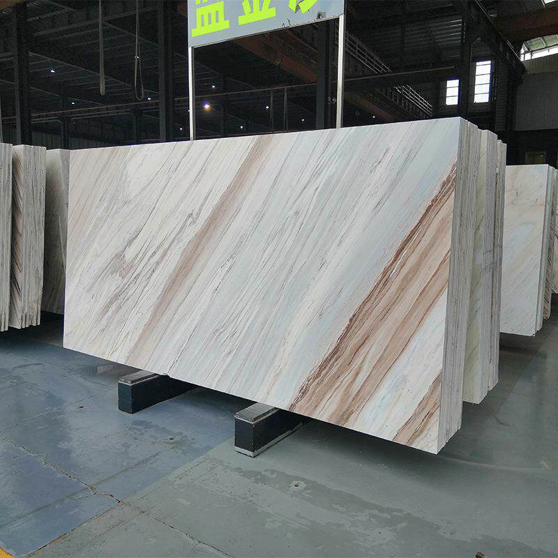 意大利白金沙 天然大理石板 别墅地板水刀拼花 精装房墙身定制