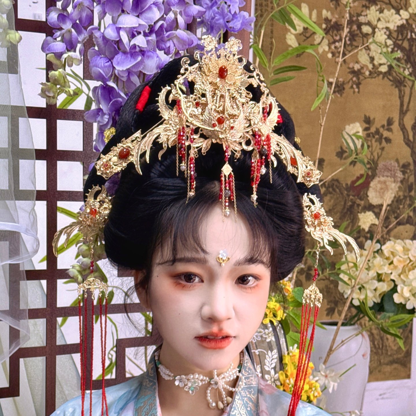 耀如春华 日月明空  原创明制头饰古风古典汉服配饰,模玩/动漫/周边/娃圈三坑/桌游,古风/国风配饰,淘宝优惠券,粉丝福利购,淘宝优惠卷