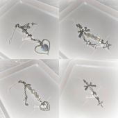 自制ins风清透感挂链手机链咕本链包包链钥匙扣挂件挂绳卡册链条