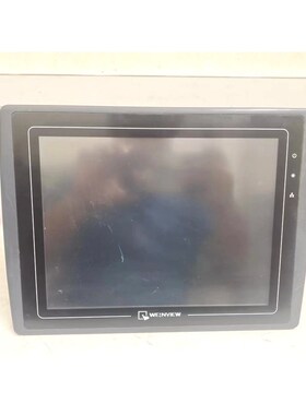 威纶触摸屏 MT8104iH 2WV成色如图屏幕显蓝光 议价