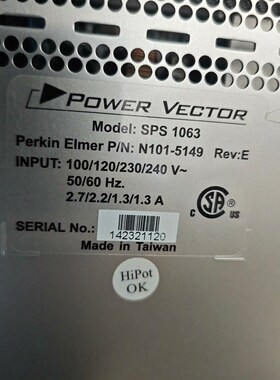 Perkin Elmer 原装电源 SPS 1063 议价