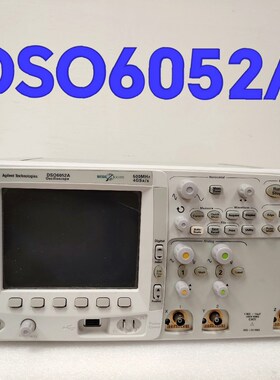#一台安捷伦示波器DSO6052A 带宽500MHZ 议价