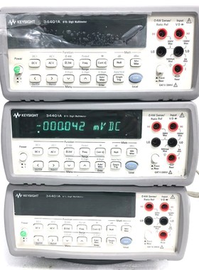 是德安捷伦aglient34401a现货成色新款圆键六 议价