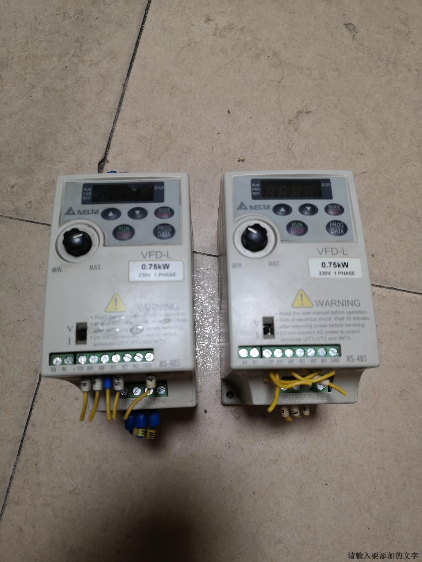 台达变频器变频器  VFD007L21A  0.75KW22