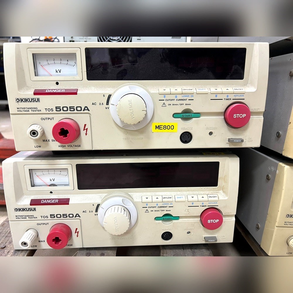 tos5050A现货处理AC耐压测试仪成色好功能正常 议价