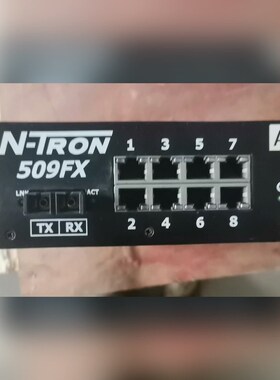 进口恩创N-TRON工业交换机 509FX-SC功能包 议价