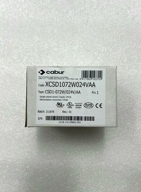 CABUR开关电源 XCSD1072W024VAA 议价