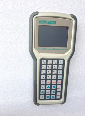 快克QUICK8009全自动点胶机器人示教盒开机如图不会测 议价