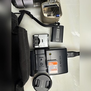 電池充電器8 議價 55鏡頭正常無暗病原裝 索尼NEX5相機帶18