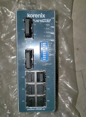 Korenix科洛理思 JetNet 4508f-m 8端口 议价