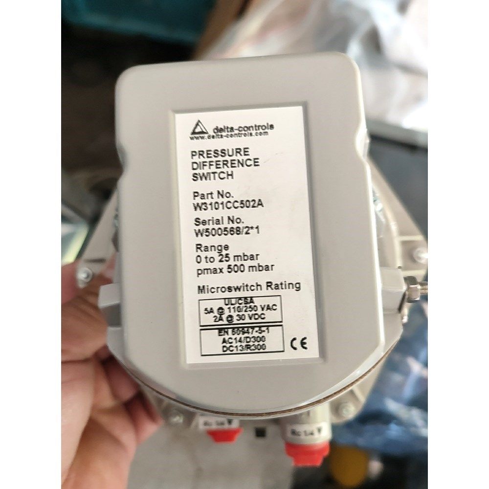 DELTA-CONTROLS 压差开关 订货号W3101C 议价