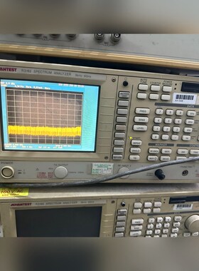 爱德万R3162、8G频谱分析仪、机器实物拍摄、通电开机自检 议价