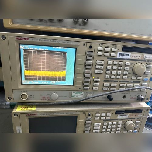 爱德万R3162、8G频谱分析仪、机器实物拍摄、通电开机自检 议价
