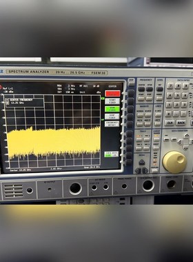 新到货罗德FSEM30频谱分析仪成色85成新左右无掉漆 议价
