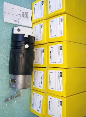 Hubbell CS8365C 电源插头 50A 250VA 议价