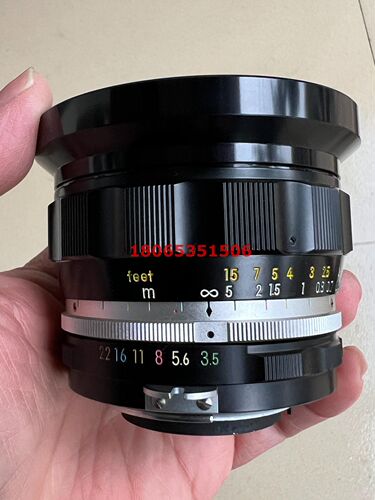 收藏级尼康梦广角UD20/3.5手动镜头尼康梦广角UD20/
